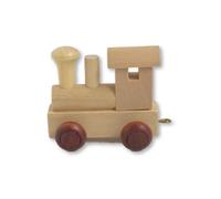 Childrens Personalised Wooden Alphabet Letter Train A-Z Name Set All Letters Ava