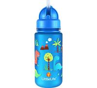 Children's Water Bottle with Easy-Access Lid & Straw, 400ml