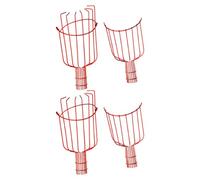 CHILDWEET 2 Pièces Cueilleur de Fruits Rouge en Outil de Jardinage à Main | Panier Récolte, Ramasse Fruit pour Jardinage et Récolte, Automne Décoraion