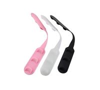 CHILDWEET Boucle D'extension en Silicone Accessoires Pratiques pour Masques pour Masque 4pcs, Réglable 3 Crans Confortable pour Hommes et Femmes