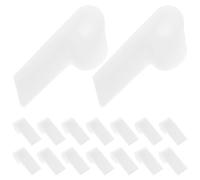 CHILDWEET Clips de Ressort de Canapé Connecteurs Sectionnels Résistants Lot de 50 en Plastique Blanc Trou Ovale et Prolongation Durée de Vie Canapé pour Réparation Adaptés pour Hôtels
