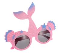CHILDWEET Lunettes Hawaïennes Style Sirène pour Garçon et Filles, Accessoires de Fête Élégants en Abs, Décoration de Fête pour Beach Party et Présents D'invités pour Garçon et Filles