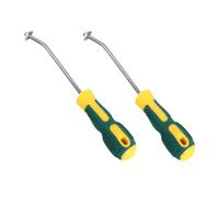 CHILDWEET Nettoyant Joint Carrelage Outil de Nettoyage des Joints de Carrelage en Alliage D'acier Tungstène et Caoutchouc Antidérapant Lot de 2 pour Ouverture Précise