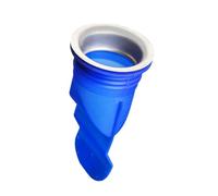CHILDWEET Noyau de Joint D'étanchéité pour Salle de Bain et Toilettes Résistant à Déformation en Silicone Bleu Dispositif Anti-odeurs et Anti-refoulement pour Vidange de Sol