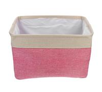 CHILDWEET Panier de Rangement Pliable Coton et Lin Naturel Panier à Linge Léger avec Poignée Organisateur de Vêtements et Jouets Sécurisé pour Chambre Salon et Dressing