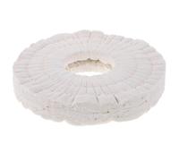 CHILDWEET Roue de Polissage en Tissu Blanc pour Machine de Placage de Chants Automatique, Outil de Polissage Polyvalent Adapté la Menuiserie et Production de Meubles à Grosse Échelle