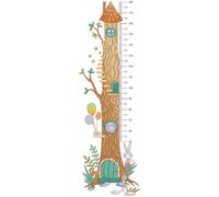 CHILDWEET Sticker Mural de Croissance Auto-adhésif en Pvc pour Chambres D'garçon et Filles, Règle de Mesure Précise, Détachable et Décorative pour Mobilier