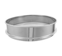 CHILDWEET Tamis Rond en Acier Inoxydable 100 Mailles pour Pigments et Céramique, Filtration Fine Résistante la Déformation, pour Atelier de Poterie Professionnel