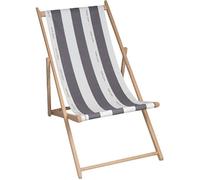 Chilienne Cancale - JARDIN PRIVE - Gris - Pliable et sans entretien - Toile fixe - Multipositions