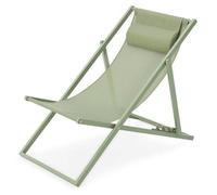 Chilienne PAROS, Structure Acier, 63 x 104 x 97 cm, Textilène 2x1, Vert Kaki