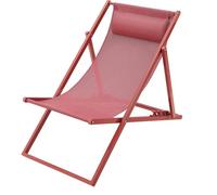 Chilienne PAROS - Structure en acier - L 63 x P 104 x H 85 cm - Terracotta