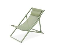 Chilienne PAROS - Structure en acier - L 63 x P 104 x H 97 cm - Vert kaki