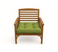 chilly pilley Coussin De Chaise Impermeable avec Poignée Matelassé Coussin De Jardin Plusieurs Couleurs Et Tailles (2X Oreiller 70x70, Vert)