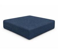 chilly pilley® Coussin De Jardin en Rotin, Coussin De Siège, Plusieurs Tailles Et Plusieurs Couleurs, 50x60x10, Bleu