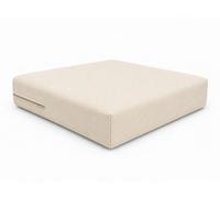 chilly pilley® Coussins De Meubles en Rotin, Coussins De Jardin, Coussins D'assise, Plusieurs Tailles Et Plusieurs Couleurs 50x60x10, Crème
