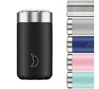 Chilly's Boîte Alimentaire - Récipient Alimentaire Réutilisable en Acier Inoxydable de Haute Qualité - Double Paroi Isolée pour Garder Les Aliments au Chaud ou au Froid - Noir, 500ml