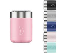 Chilly's Boîte Alimentaire - Récipient Alimentaire Réutilisable en Acier Inoxydable de Haute Qualité - Double Paroi Isolée pour Garder Les Aliments au Chaud ou au Froid - Rose Pastel, 300ml