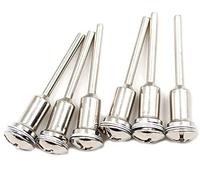 Chiloskit Lot de 6 mandrins à vis de 6,35 mm pour vis Dremel et outils rotatifs compatibles