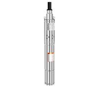 CHIMHOON Pompe de fontaine, 7,6 cm, compatible avec le sable, 0,25 kW, 1600 l/h, pour le perçage de fontaines, l'arrosage des fermes, l'arrosage du bétail, etc