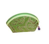 Chinese Embroidery Purse - Small Coin Wallet, Handmade Zipper Bag