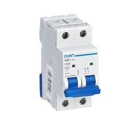 CHINT 51209 NB1-63/C25-2P-6-Interrupteur magnétothermique 2P 25A Courbe C 6KA 18032