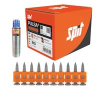 Chiods pour cloueur à air comprimé Pulsa 27P 40P 65 Haute dureté pour béton, acier, placoplâtre (HC6-22 (22mm), boîte de 500 pièces)