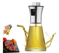 ChioSun Vaporisateur d'huile - 200 ml - Vaporisateur de vinaigre | Vaporisateur de vinaigrette en verre pour barbecue, cuisine, salade, pain, barbecue (cône de 200 ml)