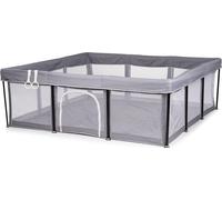 Chipolino Parc Easy 180 x 180 cm sac, 2 anneaux, pliable, portique gris