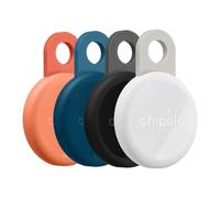 Chipolo LOOP - Tracker Bluetooth rechargeable pour clés et sacs, compatible Apple Localiser ou Google, Fais sonner ton téléphone & alertes hors portée Android