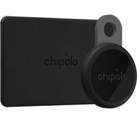 Chipolo LOOP & CARD Bundle Tracker Bluetooth charbon de bois