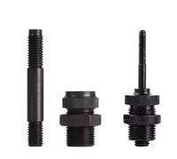 Chisel Bit Pneumatic Set Rivet pneumatique automatique hydraulique | Ensemble de nez d'écrou, tige de traction à Double filetage, accessoires d'outils de rivetage(Assembly Type A 1set,10-24)