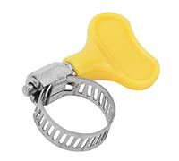 Chiyyak Clip de Tuyau en Acier Inoxydable Durable avec Poignée en Plastique, Facile à Serrer et Résistant à la Corrosion, 10 Pièces (18-29mm)