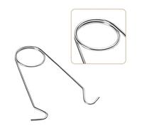 Chiyyak Crochet de Suspension Durable D'épandeur de Bouche de Poisson d'acier Inoxydable de Haute qualité pour la Cuisine en Plein Air, Crochets de 2 Pièces