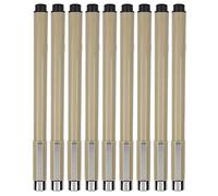 Chiyyak Ensemble de Stylos Fineliner Stylo à Encre à Dessin étanche Non Toxique pour L'écriture de Bureau Stylos Micro-ligne 9 Pièces de Peinture de Créateur en Plastique Noir 5,3 Pouces