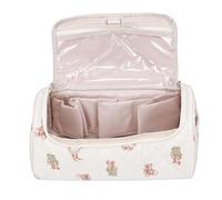 Chiyyak Étui pour Sèche-Cheveux, Sac à Outils Tendance avec Crochet de Suspension en Métal, compatibilité Universelle pour la Plupart des Sèche-Linge Pleine Taille, Design à la Mode (Ours Mignon)