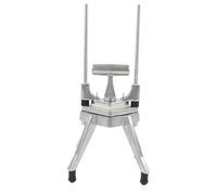 Chiyyak Hachoir à Fruits et Légumes Précis, Coupe-fruits Manuel Efficace avec Lames de 1/2 Po 3/8 Po pour Restaurants et Cantines, Acier Inoxydable, Alliage D'aluminium 17,7 X 8,3