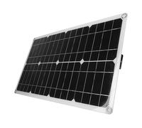 Chiyyak Kit de Panneau D'alimentation Solaire Flexible USB Double 5 V pour le Tourisme, Lampadaires Solaires | Portable et Léger |