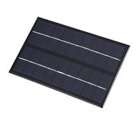Chiyyak Mini Panneau Solaire Polycristallin avec Taux de Conversion élevé, pour Bricolage, Chargeur de Batterie de Téléphone Léger pour Projets Scientifiques