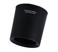 Chiyyak Mini Poubelle de Bureau à Motif D'animal Mignon, pour Bureau D'étude, Corbeille à Déchets Portable Compacte de 1,5 L (Noire)