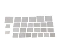 Chiyyak Modèle de Pochoirs de Retouche 27 Pièces en Maille de Reballage BGA en Acier Inoxydable pour L'entretien du Soudage "Scène applicable: Ordinateurs Portables, Ordinateurs de Bureau, Cartes