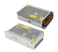 Chiyyak Pilote de Bande Lumineuse LED DC24V, Alimentation électrique en Alliage D'aluminium à Haute efficacité pour Affichage LED (S-240-24 (24 V/10 A/240 W) AC110/220 V±15)