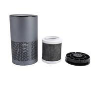Chiyyak Purificateur D'air Silencieux pour Voiture, avec Tablette D'aromathérapie, pour Chambre à Coucher, Maison, Voiture, Mini Purificateur D'air alimenté par USB, pour Sous-sol, Hôtel