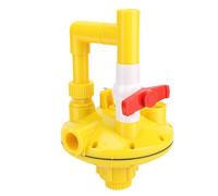 Chiyyak Régulateur Automatique de Pression d'eau pour Ferme Avicole, Soupape de Surpression en Plastique à Double Direction avec Eau Stable, pour Système D'abreuvement de Poulet