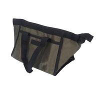 Chiyyak Sac à Outils Durable à Large Ouverture avec Grande Ouverture, Sac de Rangement D'Outils Multifonctionnel pour le Travail du Bois et les Outils Automobiles-vert (16 pouces)