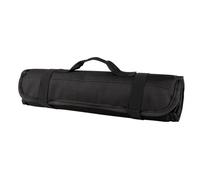 Chiyyak Sac de Rangement pour Outils de Chef Poignée de Transport Compacte et Pratique pour Les Voyages Culinaires Idéal pour Les Fourchettes et Les Pinces (Noire)