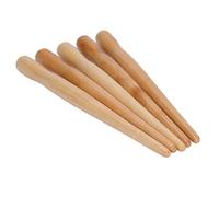 Chiyyak Support Confortable pour Stylo à Tremper, 5 Pièces, Accessoire Pratique pour le Travail en Filigrane de Calligraphie (Couleur du bois d'origine)