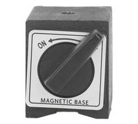 Chiyyak Support de Base Magnétique de Haute dureté, Interrupteur Métallique 33lb M5, Support de Jauge à Cadran fileté, Base Magnétique pour L'étalonnage de L'équipement