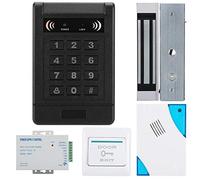 Chiyyak Système de Contrôle D'accès de Porte par Mot de Passe, Carte EM-ID Ignifuge Industrielle, 3 Façons D'ouvrir la Porte pour Une Utilisation au Bureau