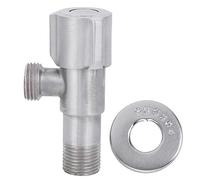 Chiyyak Valve d'angle de robinet en acier inoxydable de haute qualité, longue durée de vie, couvercle décoratif de 1,9 pouces