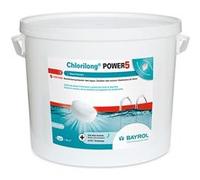 Bayrol – Chlore Chlorilong Power 5 – 5 actions oxygène actif & brome – 10 kg